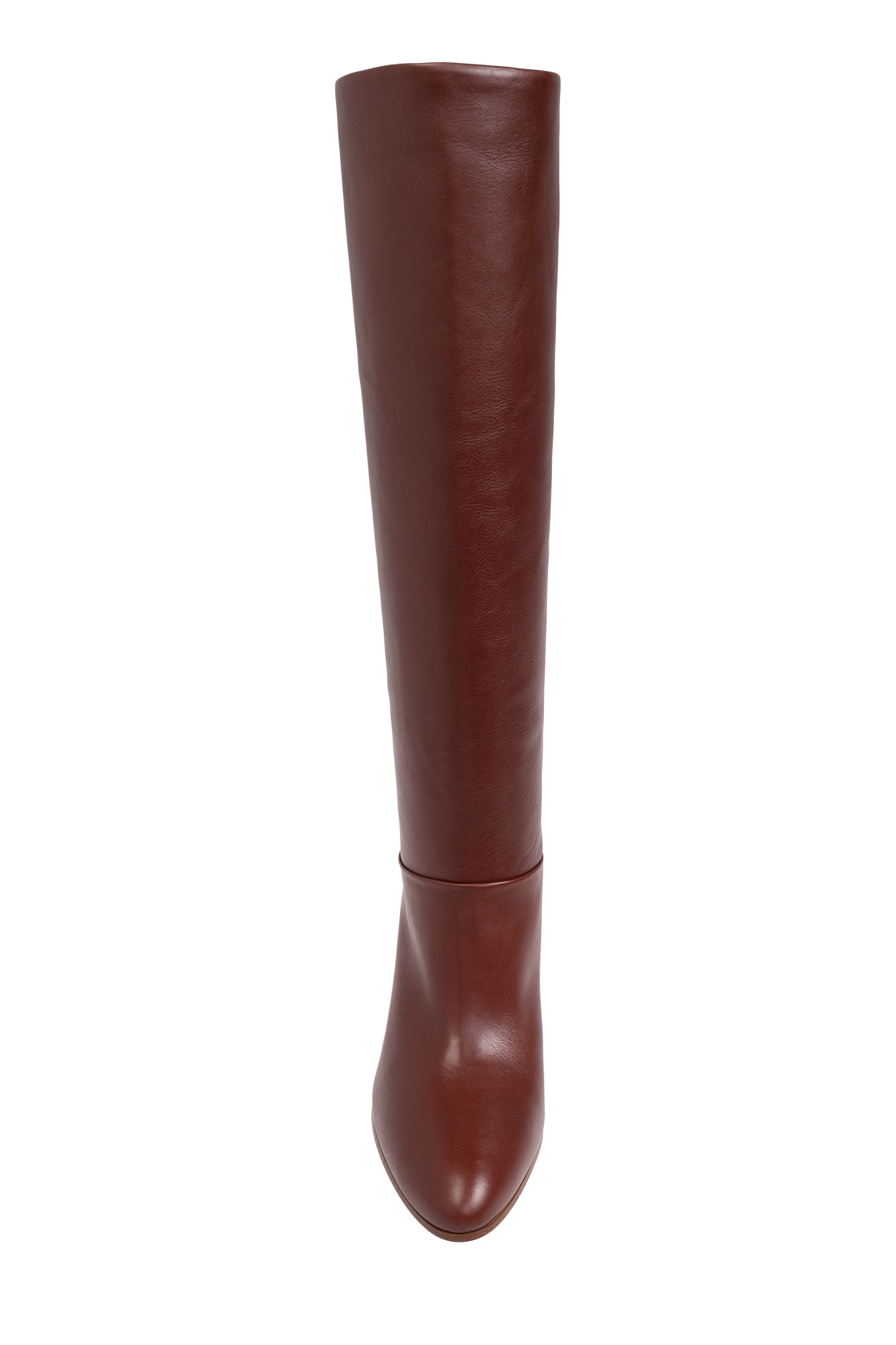 ミドルブーツ CHLOE Women Boots C24W03POO 25E Brown Chloé Eve Over The Knee Boot in Sooty brown | Chloé LV